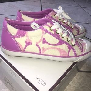 Coach Sneakers Pink/Likac/Mauve/Purple